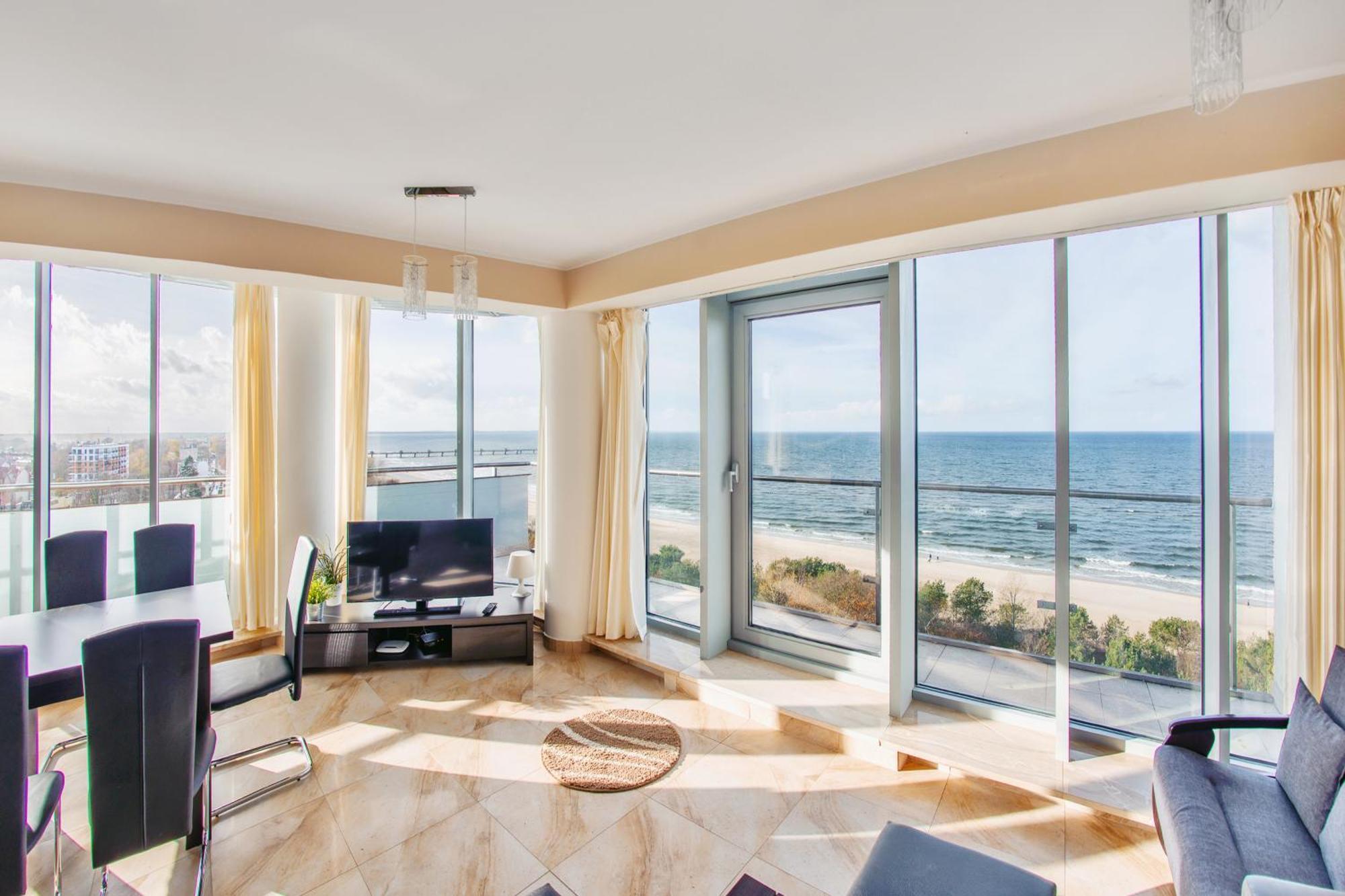 Apartment Sun & Snow Wechta - Promenada Gwiazd Z Sauna Miedzyzdroje
